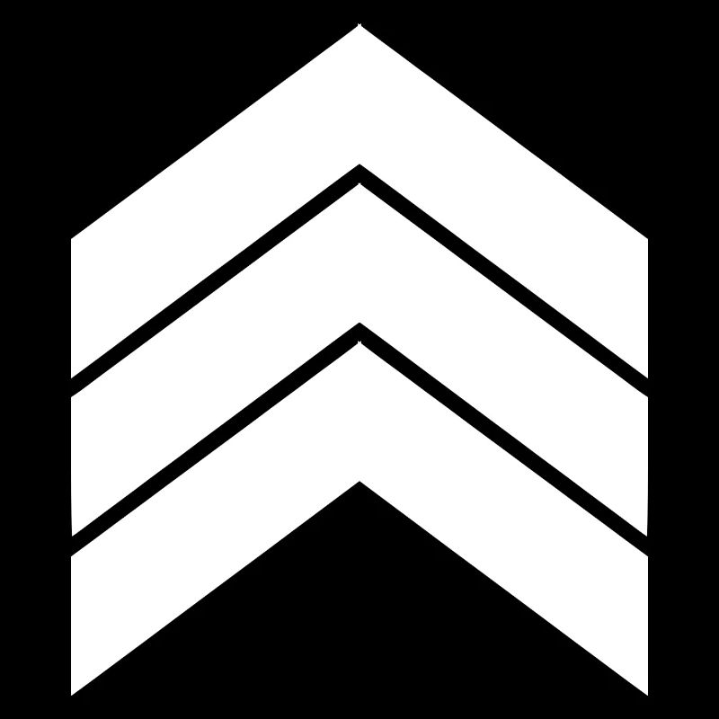 three white arrows