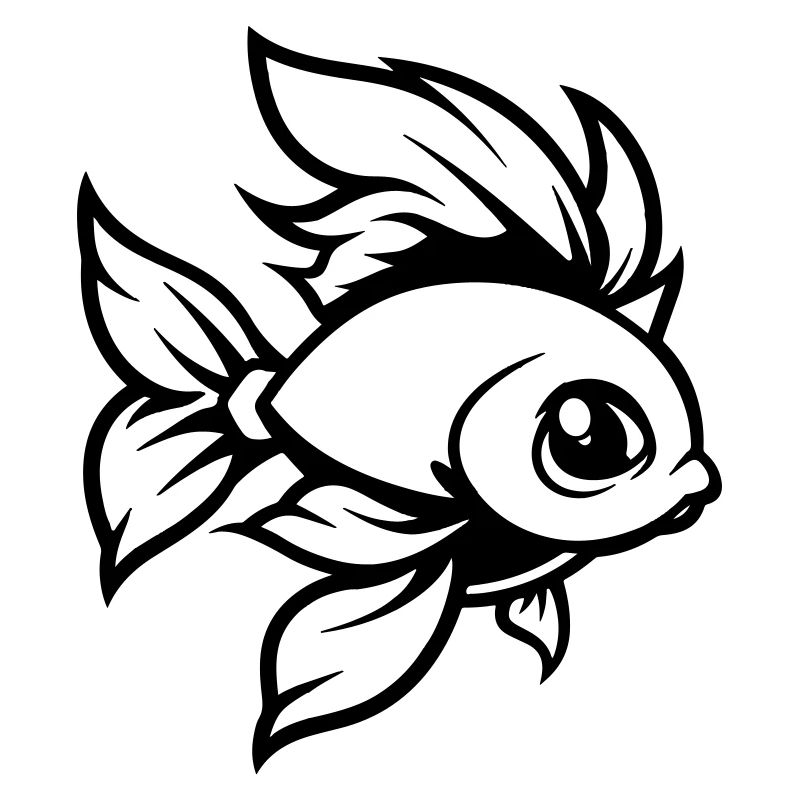 Goldfish Fish Comic
