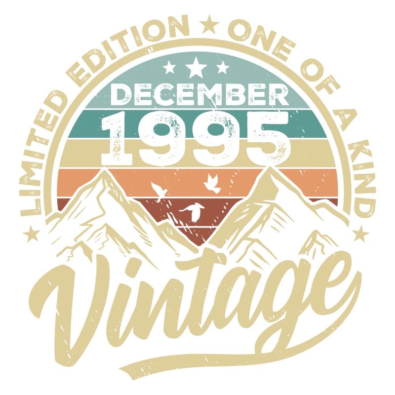 Original Dezember 1995 - 30. Geburtstag Geschenk