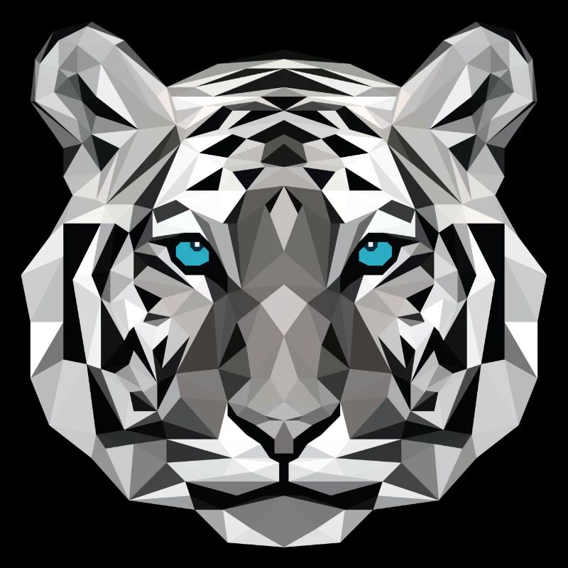 Tiger Polygone