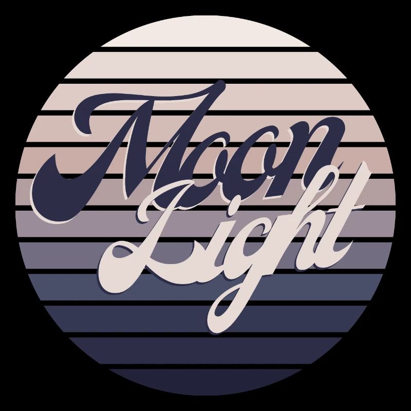 Moon light moonlight moonlight casual relaxation