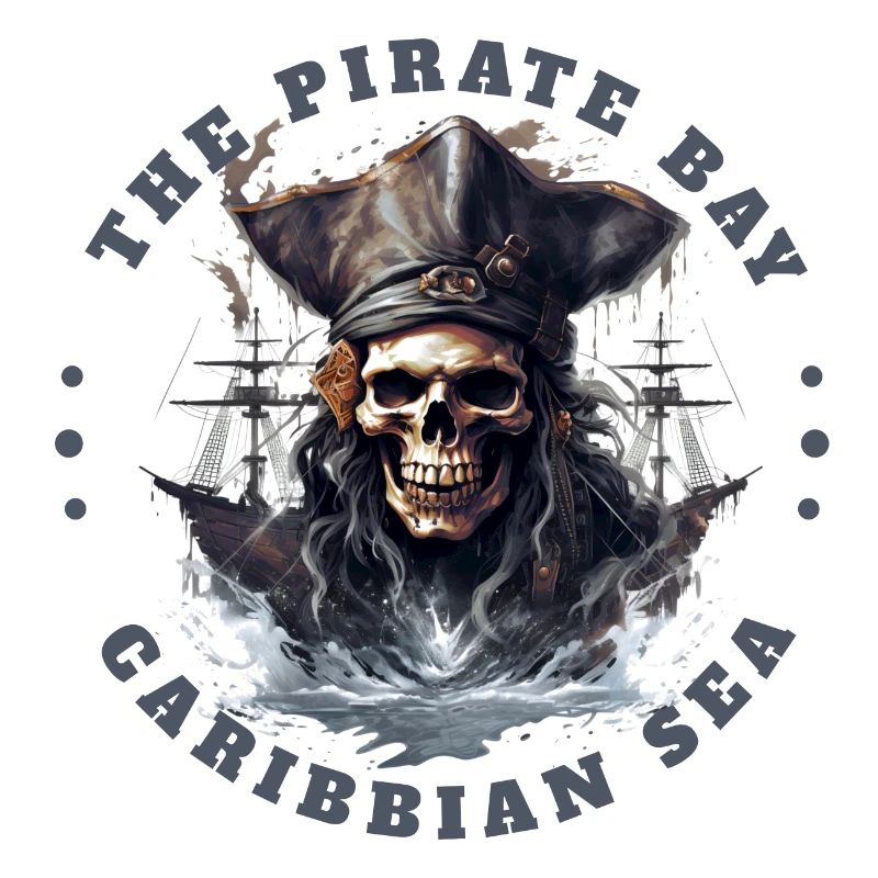 Pirate Skull Jolly Roger Costume Gift Idea
