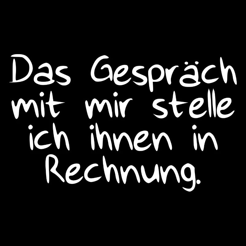 Das Gespräch mit Rechnung