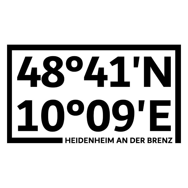 Heidenheim an der Brenz coordinates