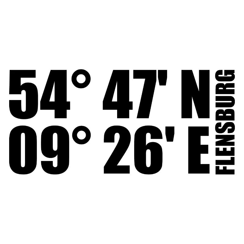 Flensburg coordinates