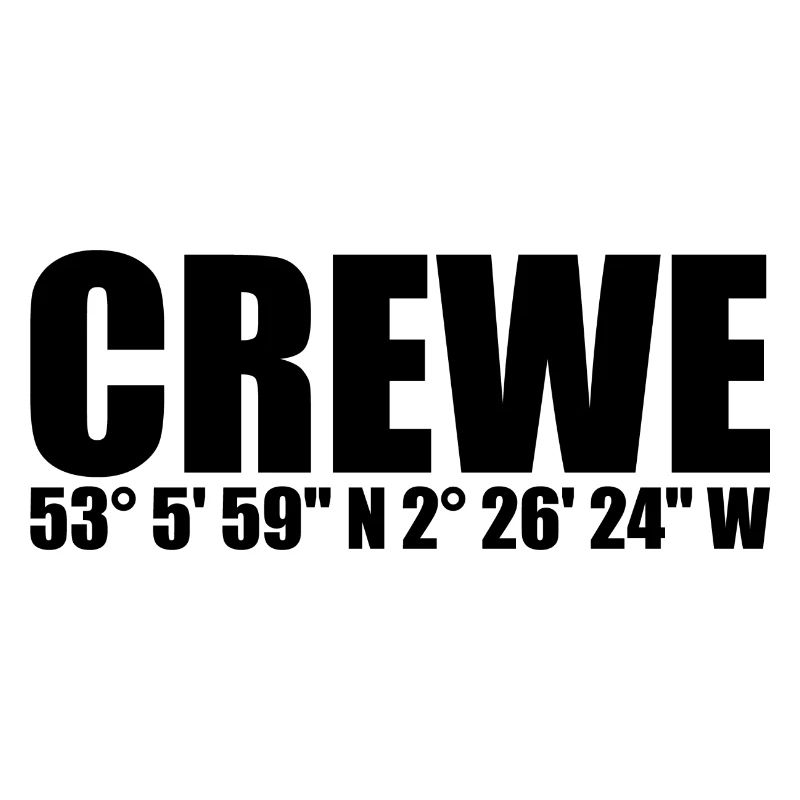 Crewe coordinates