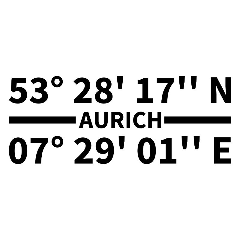 Aurich Koordinaten