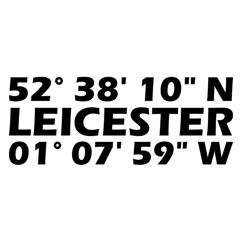 Leicester coordinates