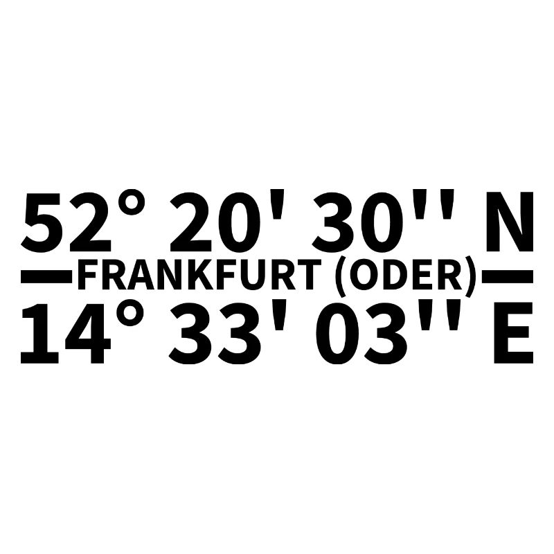 Frankfurt (Oder) Koordinaten