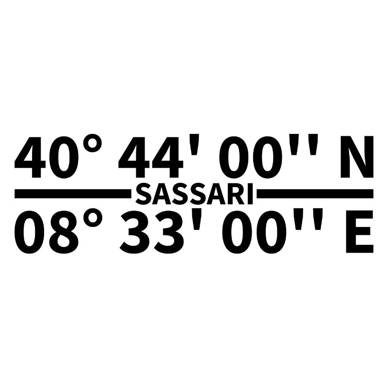 Sassari coordinates
