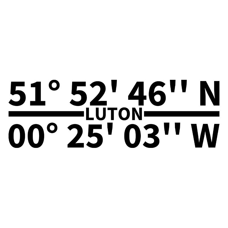 Luton coordinates