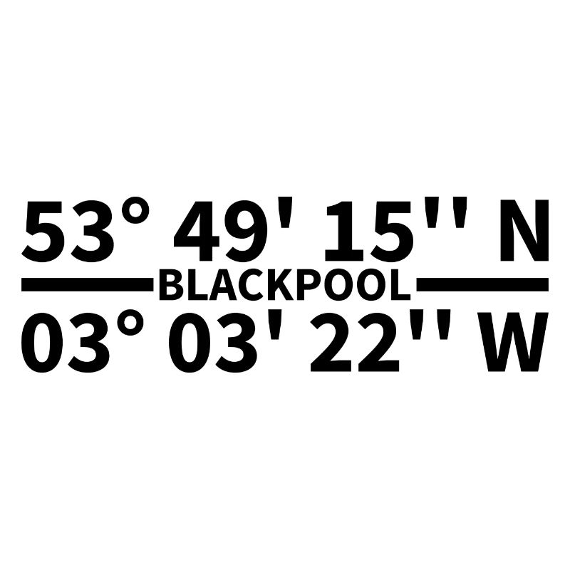 Coordonnées de Blackpool