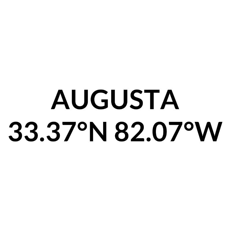 Augusta, Georgia, USA Coordinates