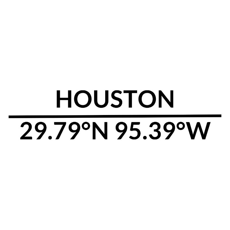 Houston, Texas, USA Coordinates