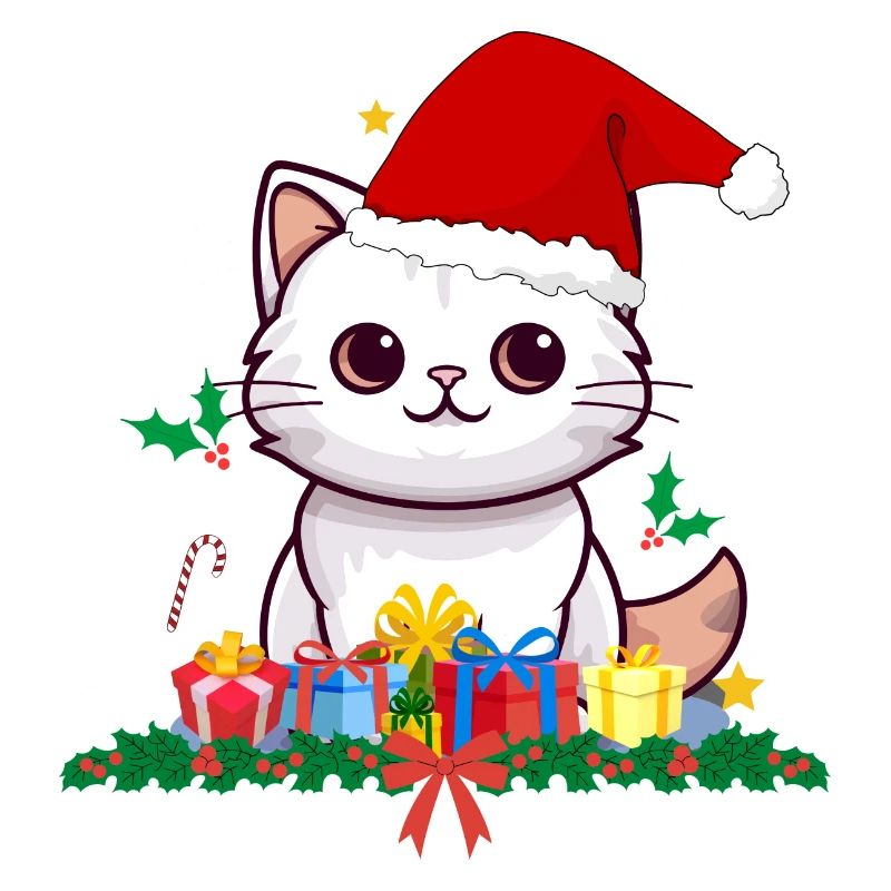 Drôles de chats de Noël