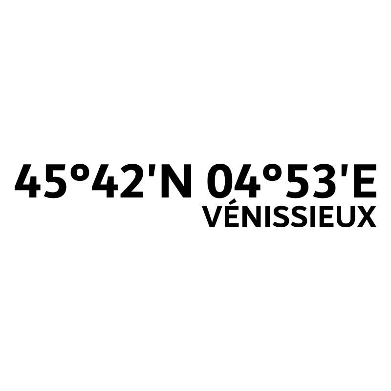 Vénissieux Coordinates