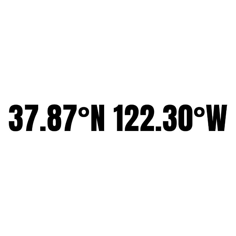 Berkeley, California, USA Coordinates