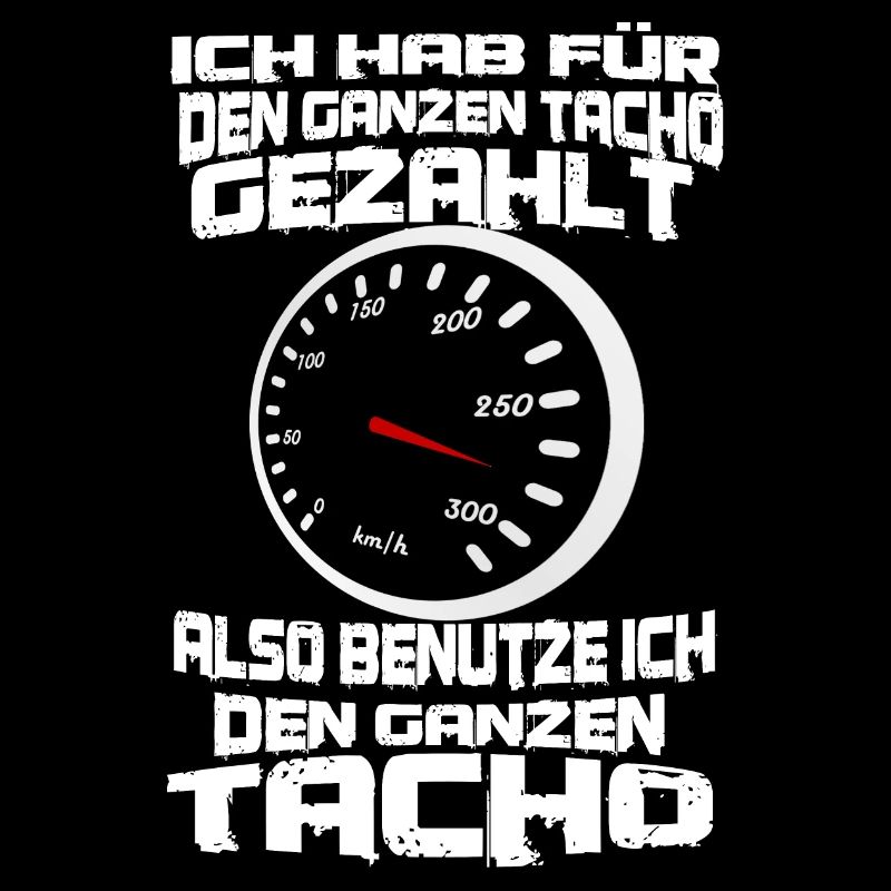 auto geschwindigkeit tacho spruch