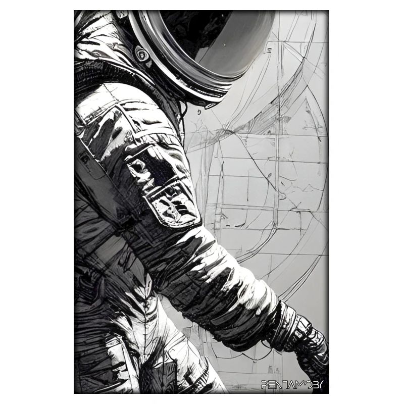 Astronaut Future Sci-Fi Technology