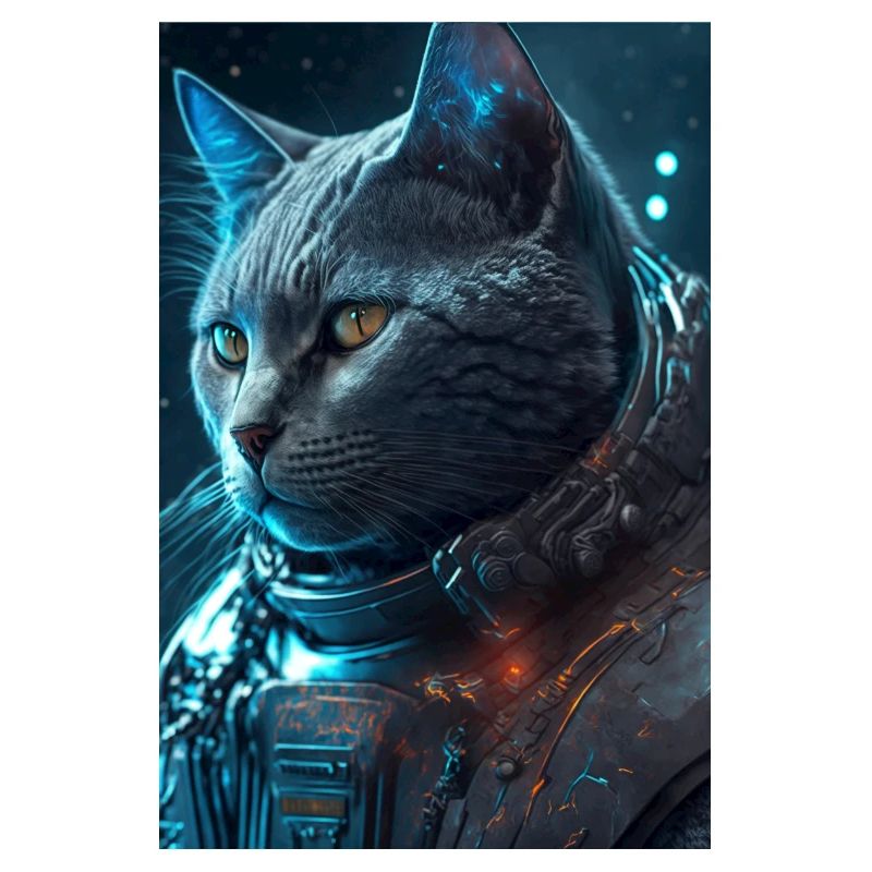 Chat dans l’espace