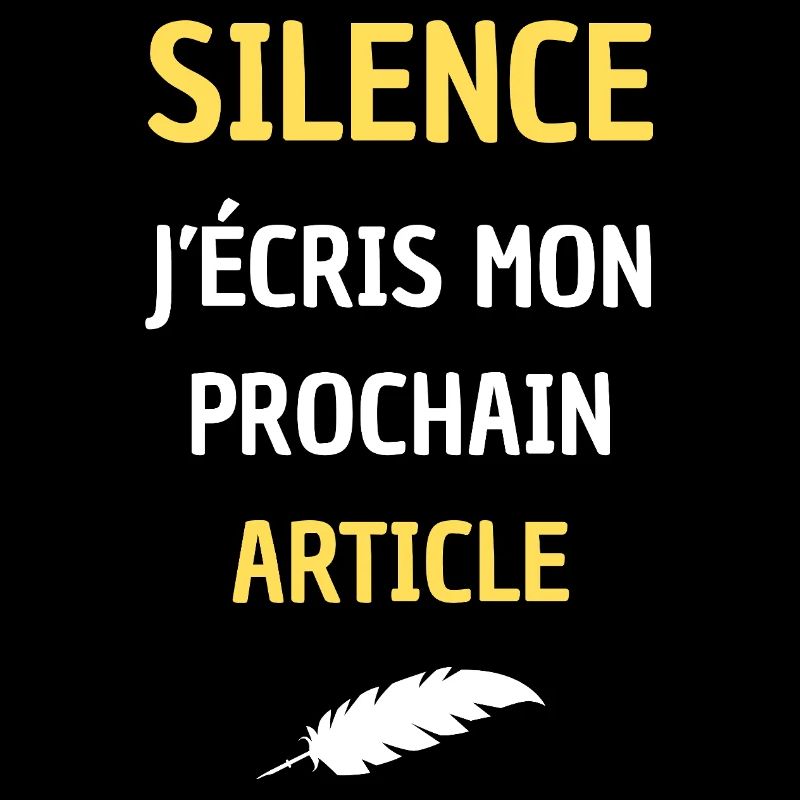 SILENCE I AM WRITING MY NEXT ARTICLE