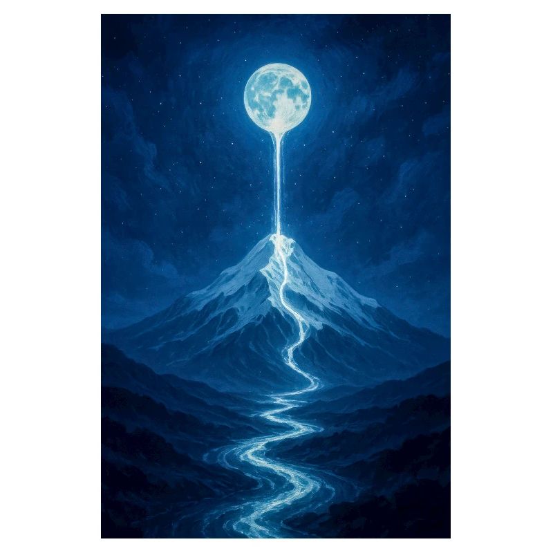 Moonlight River from the Sky