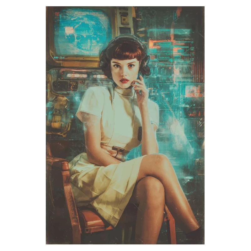 Retro Sci-Fi Operator