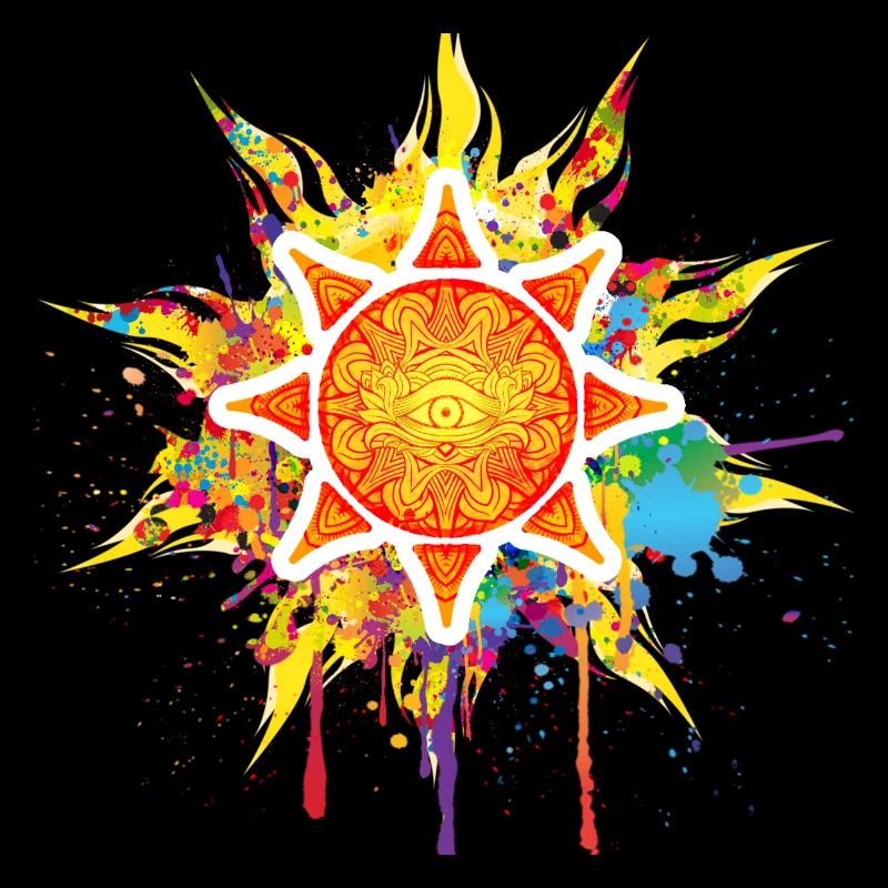 Oeil de soleil de Goa