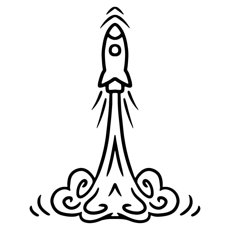 Rocket launch rocket launch - rocket gift idea