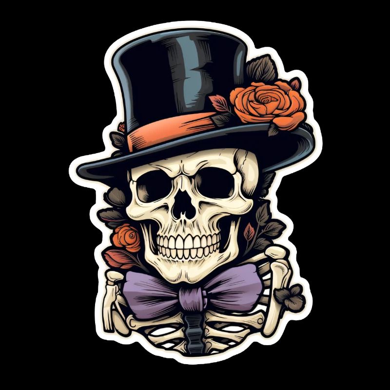 Crâne Halloween