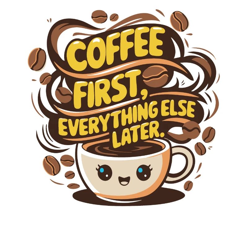 First coffee, then everything else