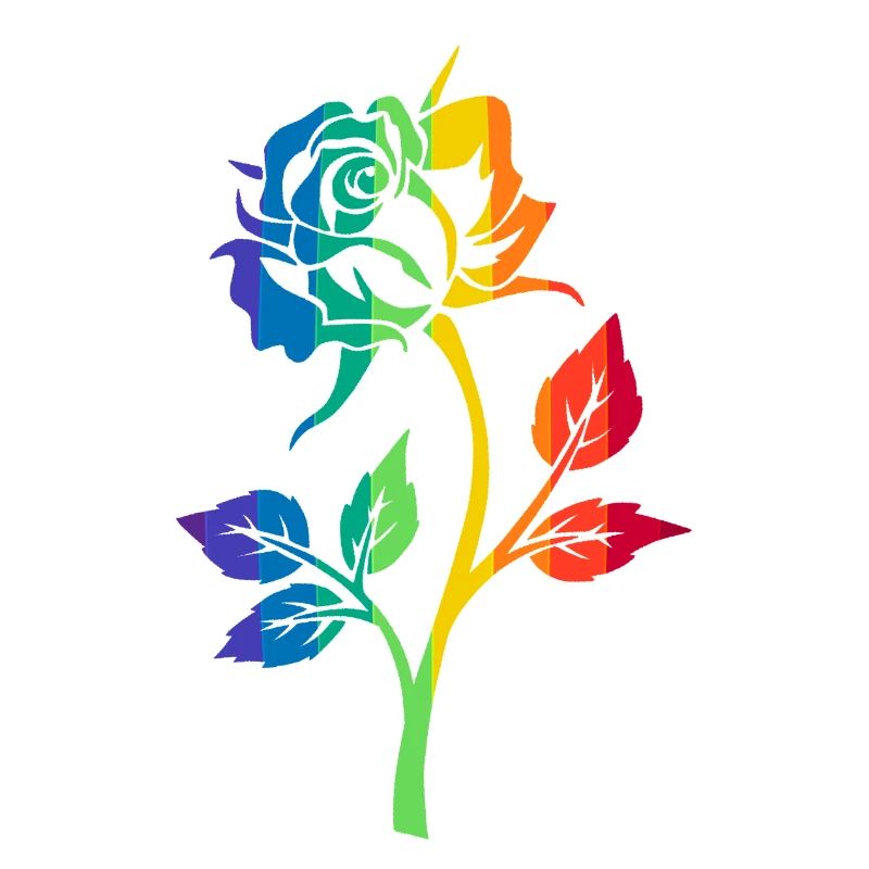 RAINBOW ROSE