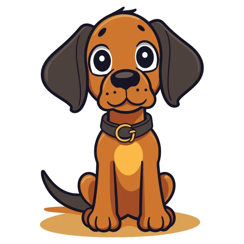 Conception de chien mignon pour les propriétaires de chiens