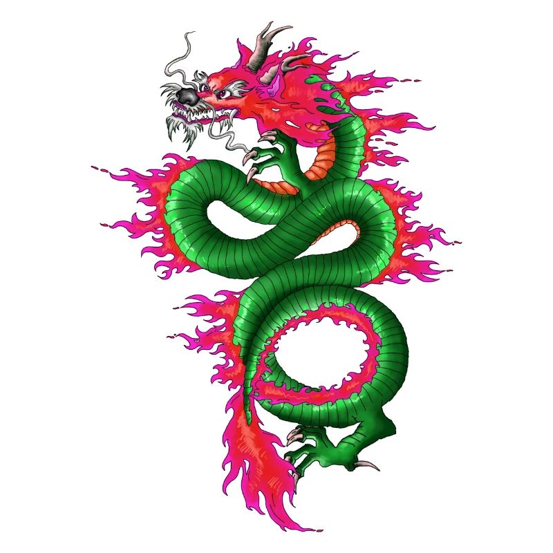 Rose Vert Dragon