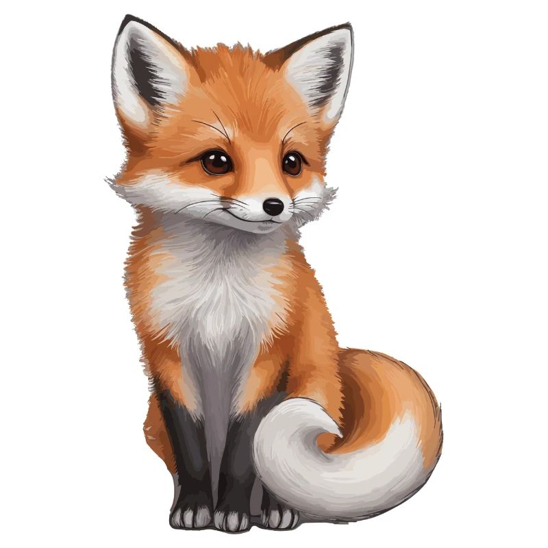 Mignon Red Fox Fox Forest Animal