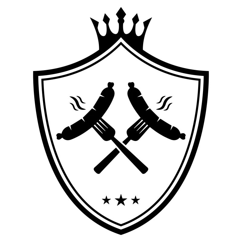 bratwurst symbol wappen wurst currywurst