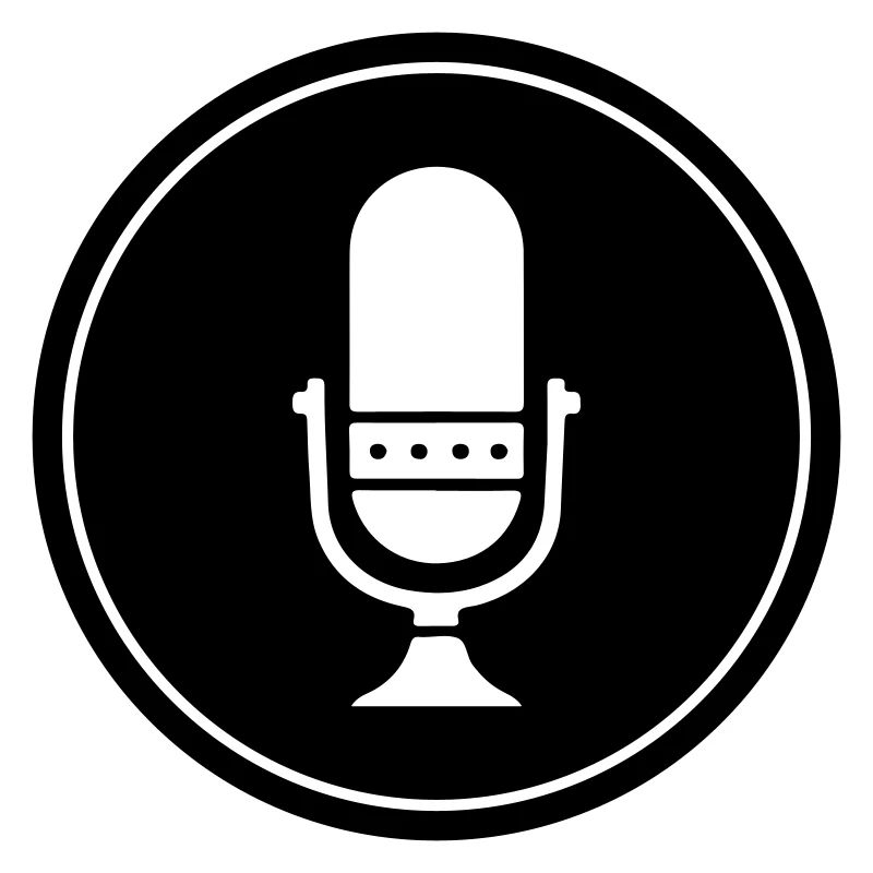 Podcast Mikrofon Symbol