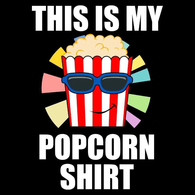 Popcorn Eating Popcorn Chef Ironic Saying