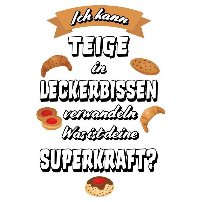 Bäcker backen Bäckerin Hobby Bäcker Geschenkidee