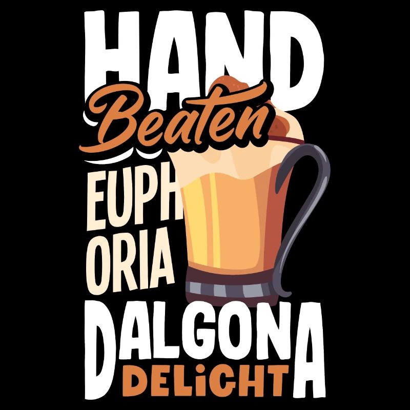 Euphorie battue à la main Dalgona Delight