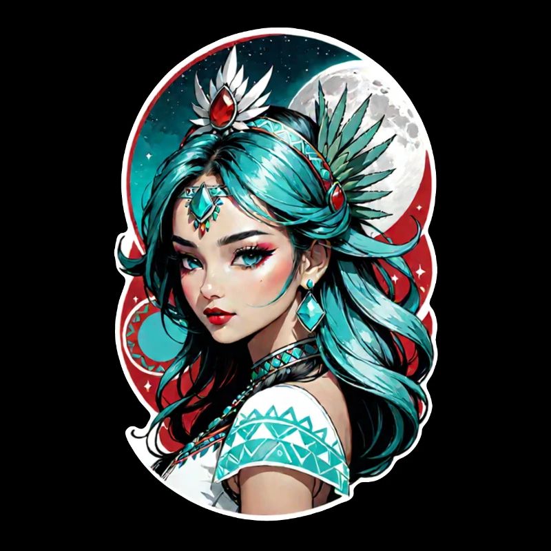 princesse indienne - aztek