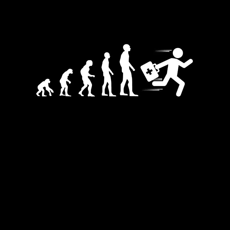 evolution paramedic humor ambulance man