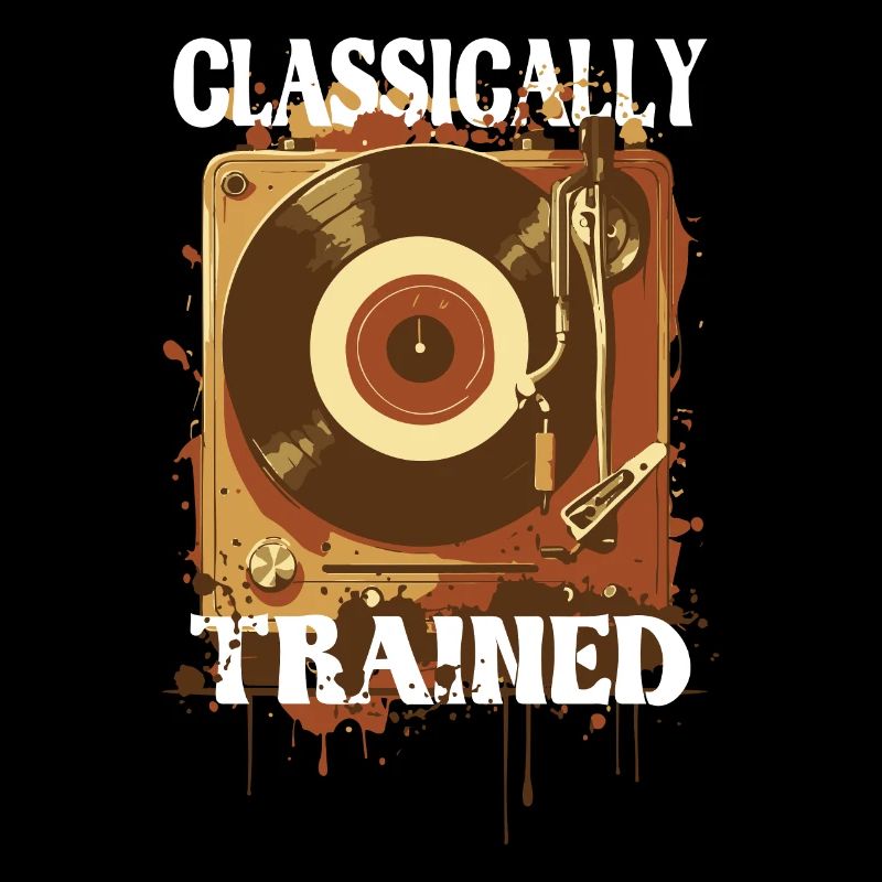 Classically Trained Vintage Record Player