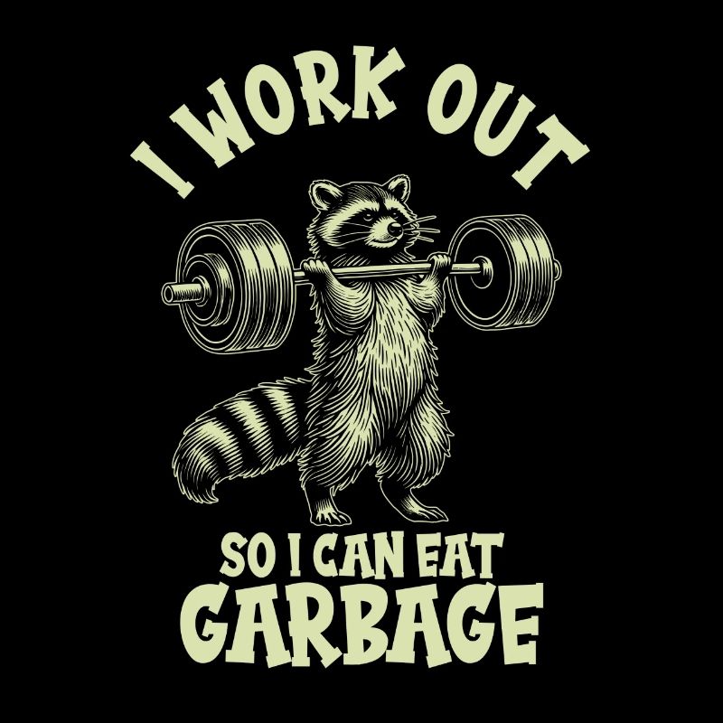 I train so I can eat garbage -