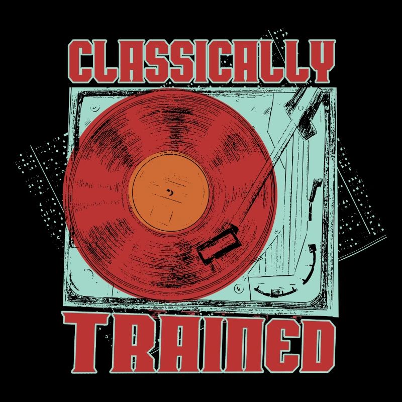 Classically Trained Vintage Record Player