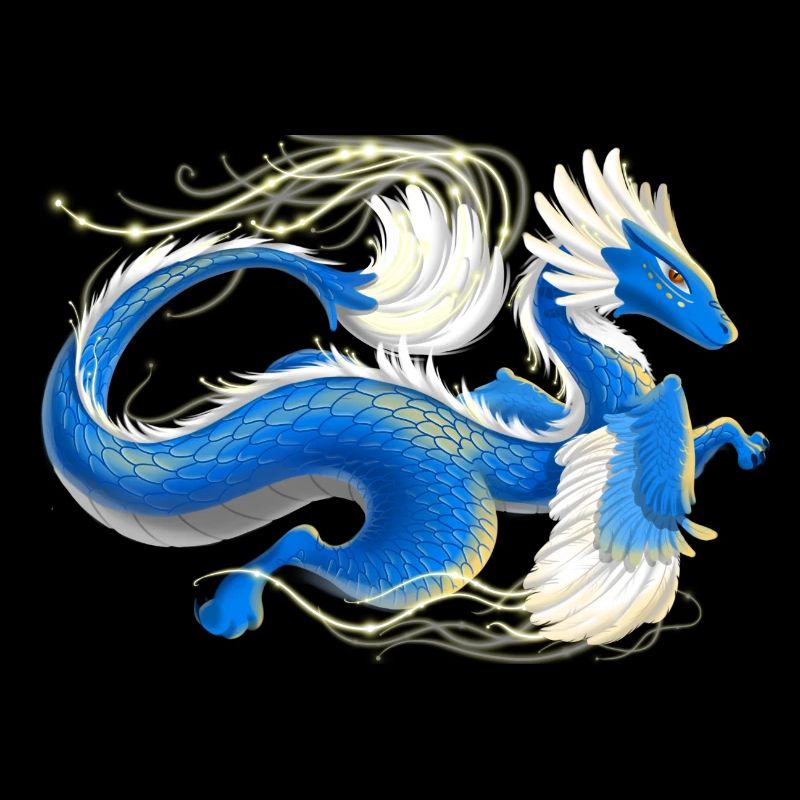 Magischer coole Luft Drache - Drachen der Elemente