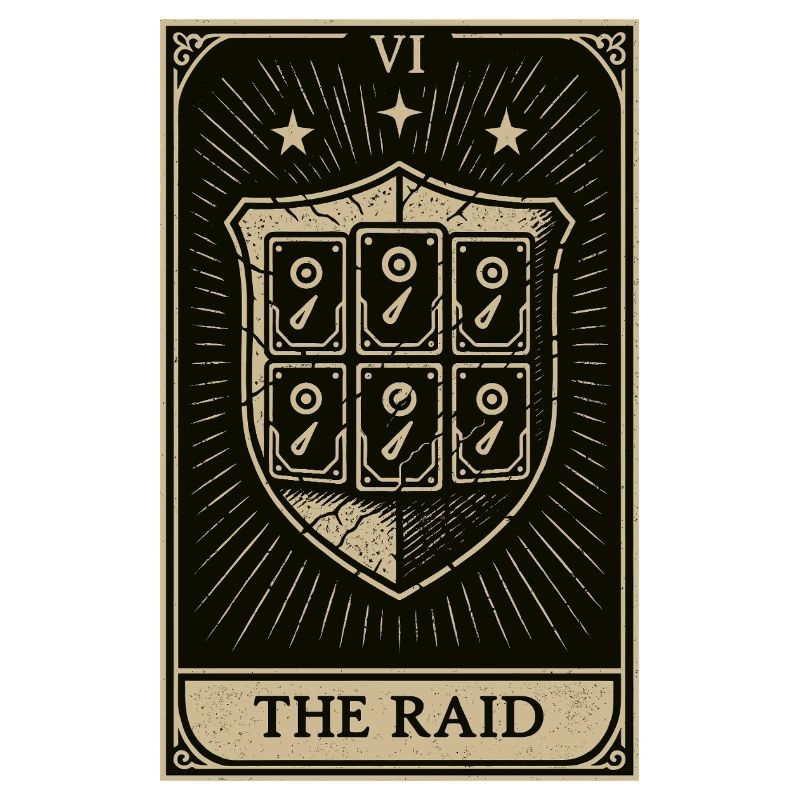 Tarot Datahoarding : Le bouclier RAID