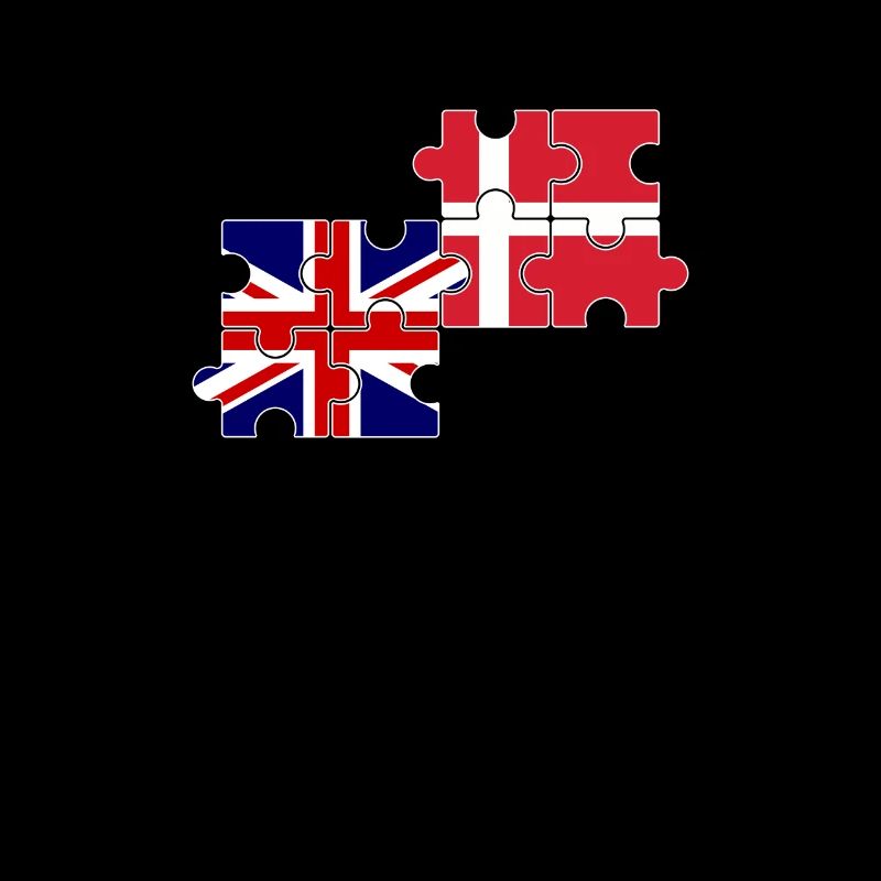 Danemark Drapeau du Royaume-Uni Danois britannique