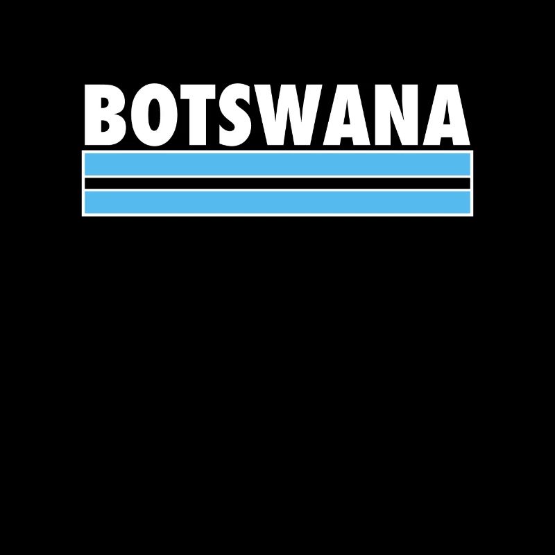 Botswana Botsuana Botsuanische Flagge Botsuaner