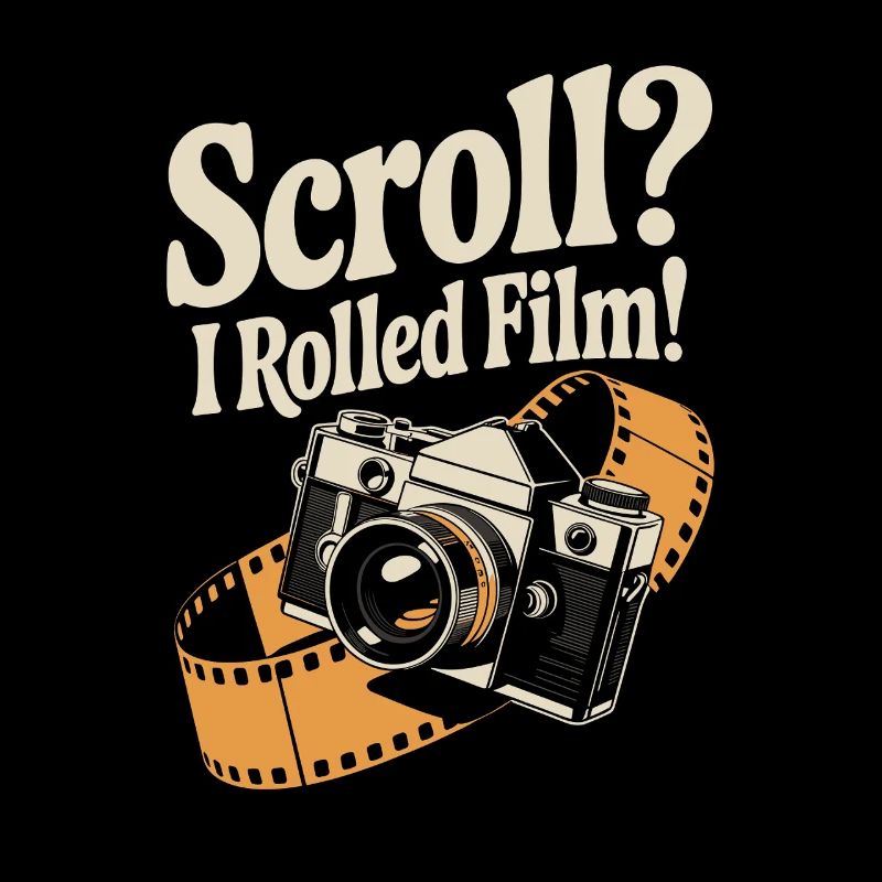 Conception drôle de caméra rétro